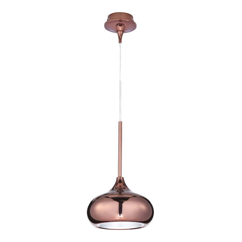Cioto 1 - Light Teardrop Pendant, Rose Gold