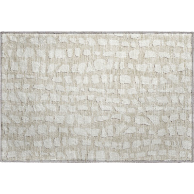 Premium Machine Washable Prisco Beige Rug