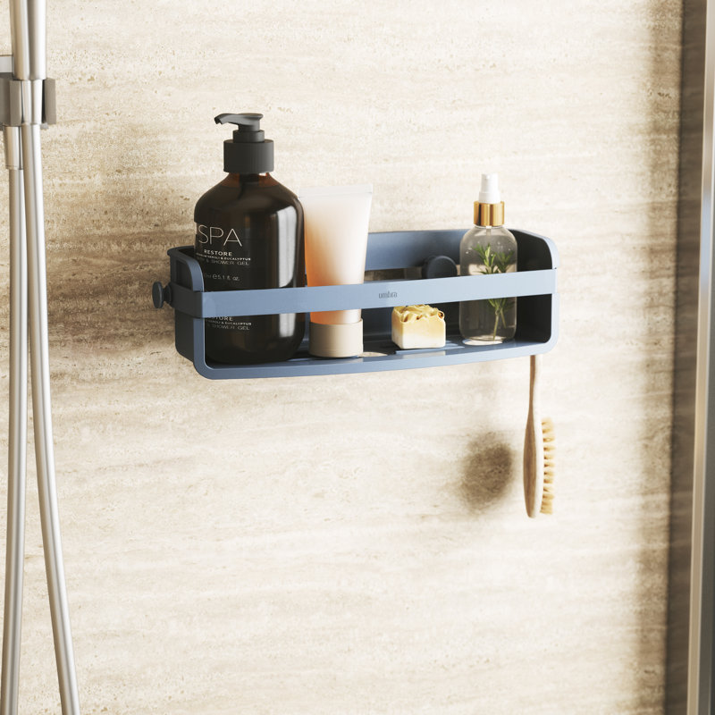 Panier de douche Flex, Bleu ardoise