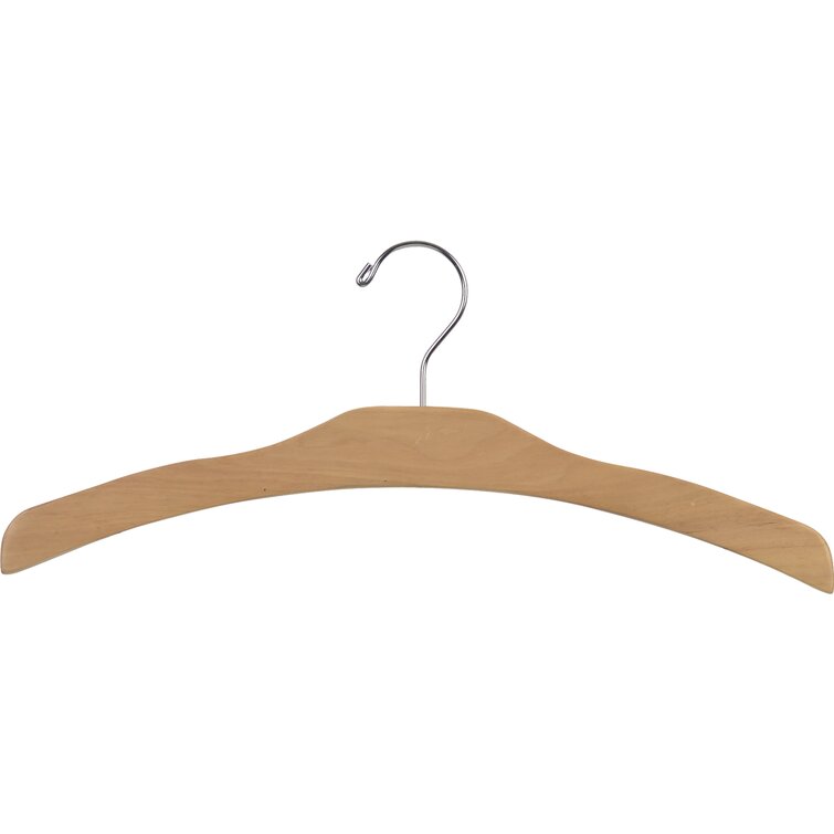 Rebrilliant Wood Standard Hanger for Dress/Shirt/Sweater
