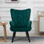 Fauteuil à oreilles capitonné de 29,96 po de largeur