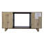 Cheminée Sarenac 54,25'' L avec détails sculptés