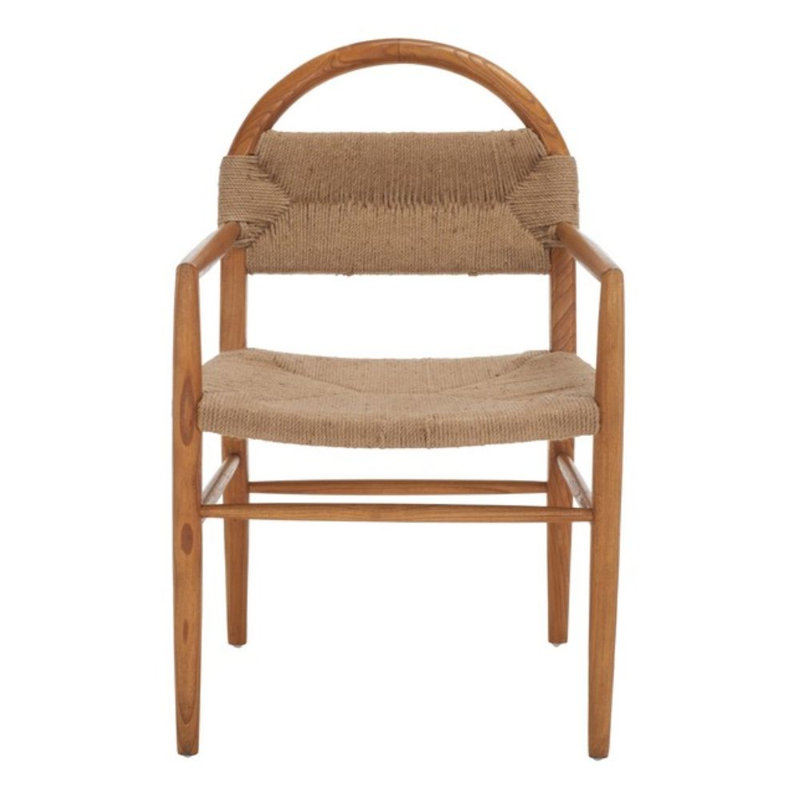Fauteuil de salle à manger Farley, Sungkai brun