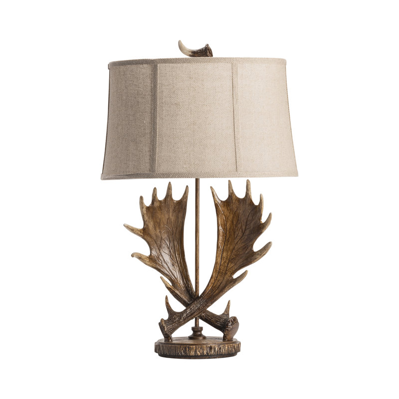 Lampe de table 32" orignal antler Deckard