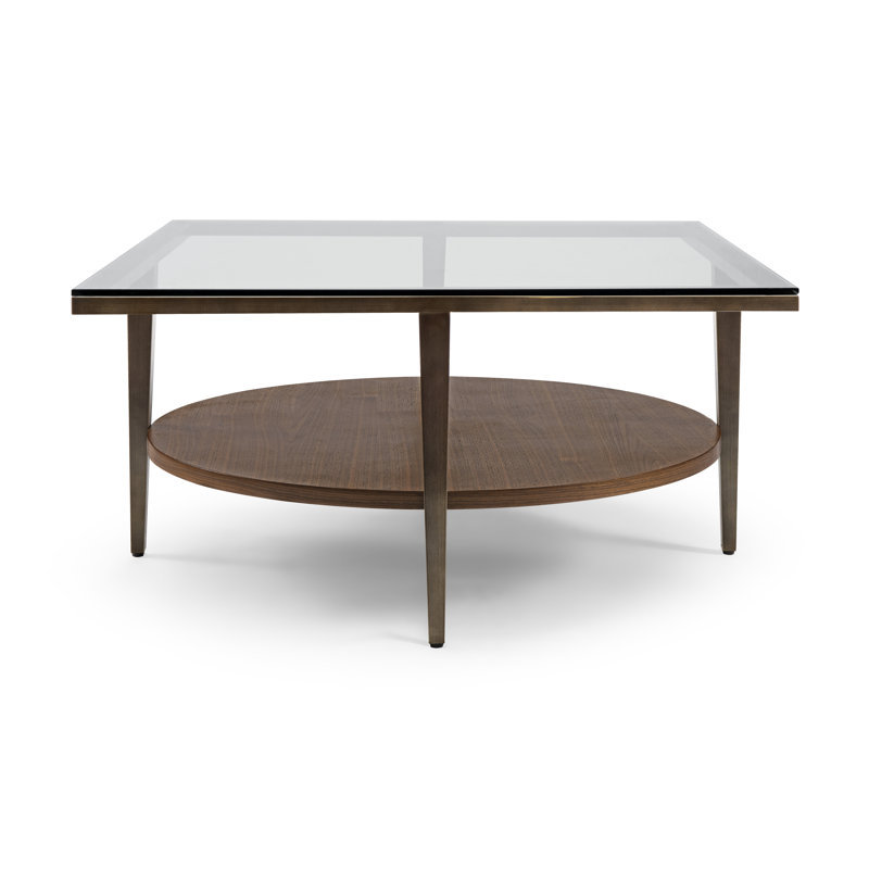 Table basse avec rangement Manhattan4 Legs, H 22 po x L 44 po x l 44 po