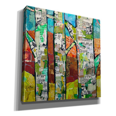 «Ertis Fall Trees 1 on Canvas» par St. Hilaire Elizabeth, reproduction