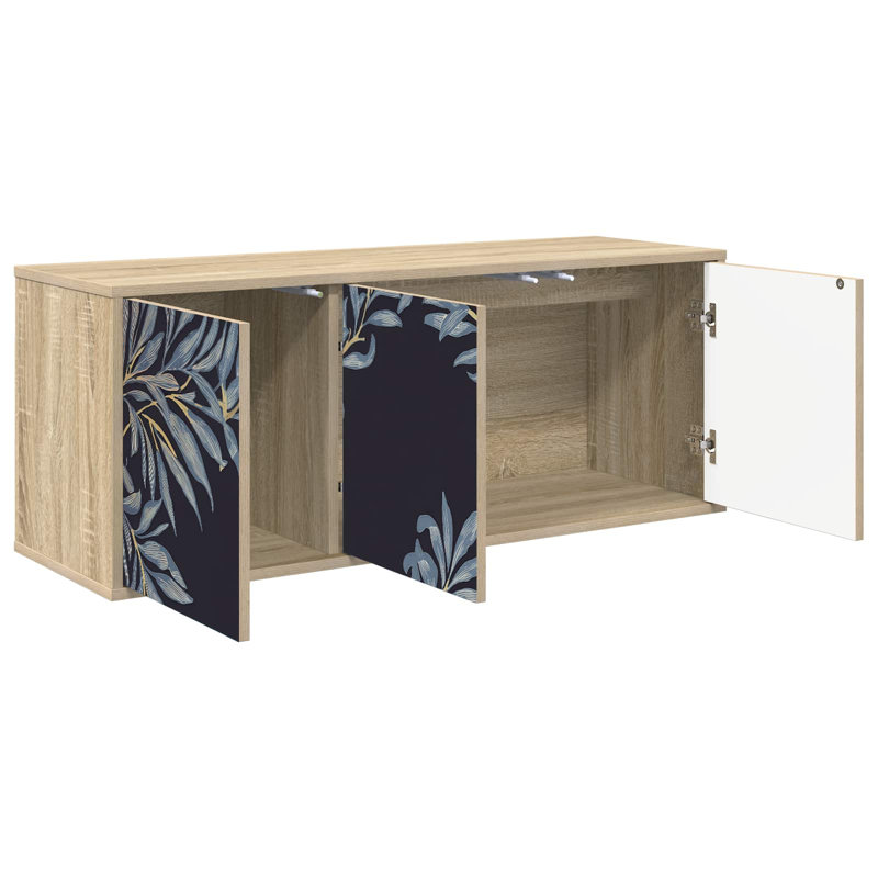 TV Stand for TVs up to 43", Sonoma Oak