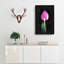 Petals of a Purple Tulip - Wrapped Canvas-56639078