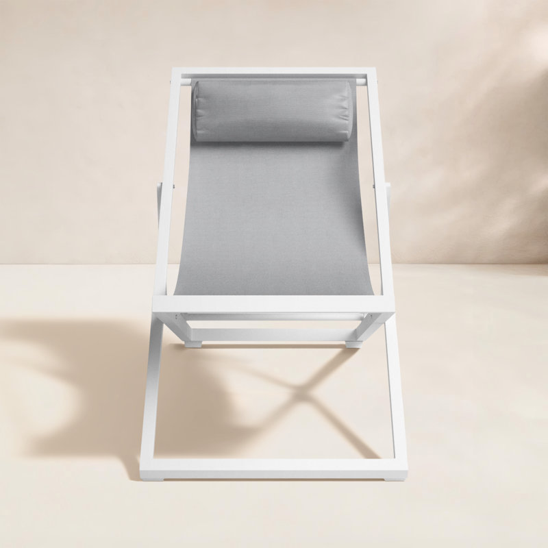 Chaise de patio Barbarella, Blanc