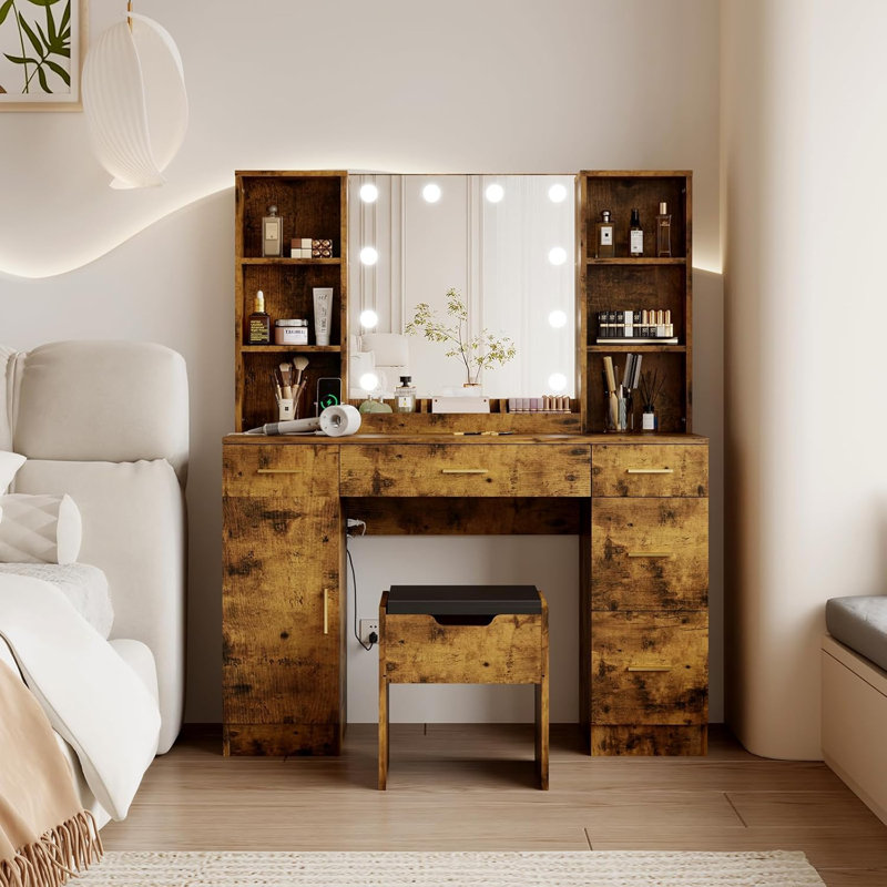 Dressing Table with Mirror