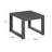 Hoyt 20.48” Outdoor Aluminum End Table-1077520889