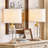 Krantz Glass USB Table Lamp