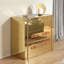 Commode 2 tiroirs avec miroir Kuebler-850260241