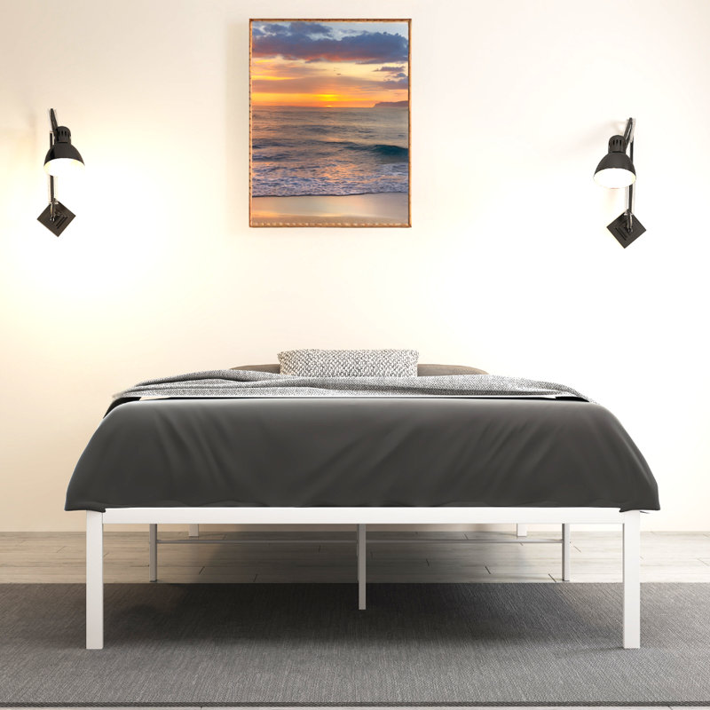 Premium Platform Metal Bed – 4ft6 Double UK