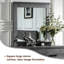 Miroir décoratif en crème de style français de 37 pouces pour l'entrée