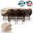 Outdoor Patio Dining Set Cover-1839422730