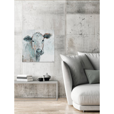 «Cow Groove» par Parvez Taj, reproduction d'art sur toile tendue