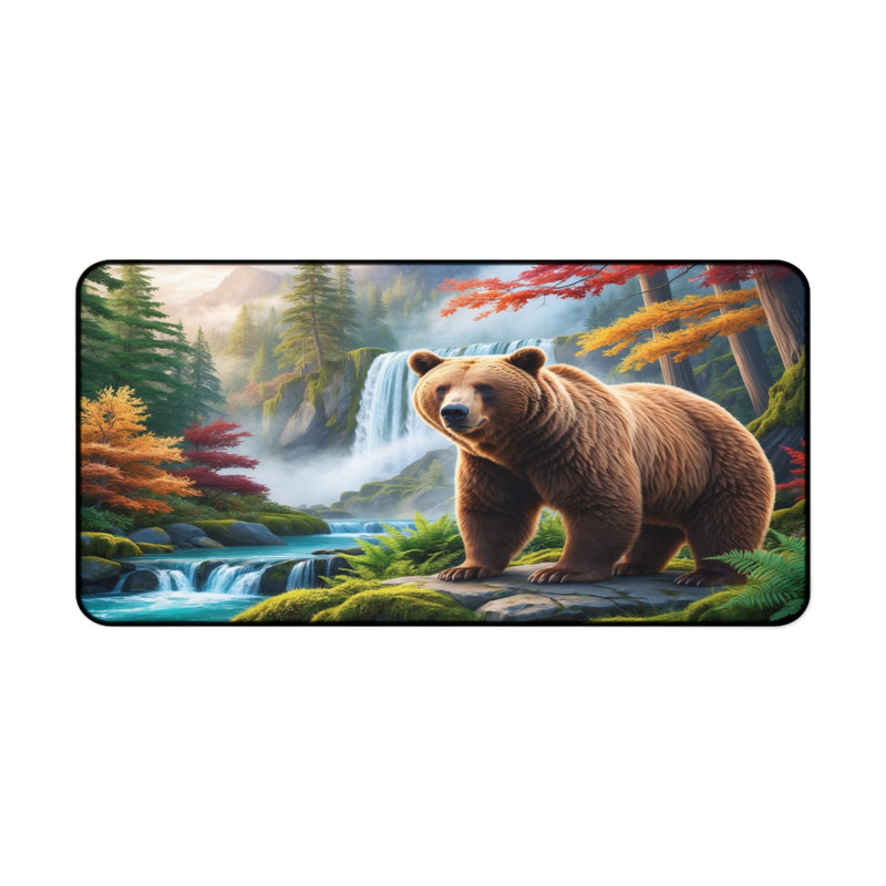 Polyester Desk Pad, 14.4x12.1