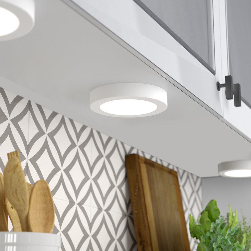 Plafonnier encastré à DEL 1 lumière 5,5 po Noor, 2700 K, blanc