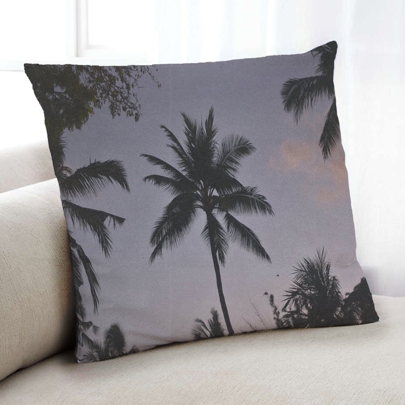 Coussin Plants Palm Tree, Synthétique