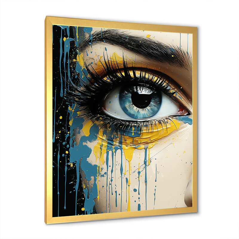 Byzantine Beauty - Classics, art mural, Encadrement doré, H 32 po x l 16 po x P 1 po