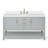 61 " W Freestanding Standard 1 Single Vanity Bathroom Vanity With White Quartz Top-59693548