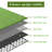 Grass Plastic Deck Tiles