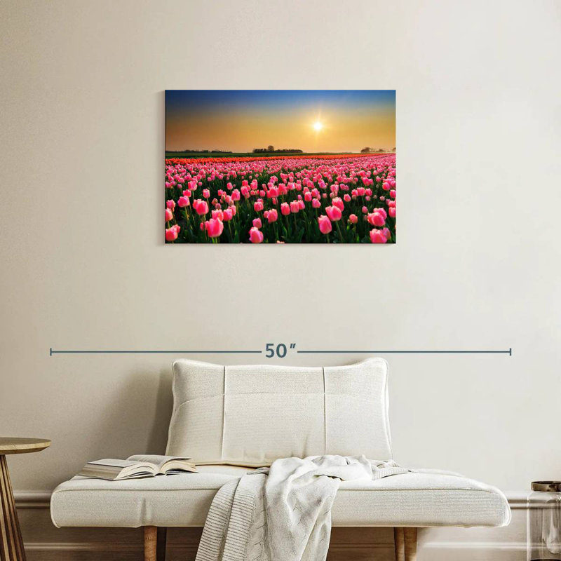 Alvord Netherlands Tulip Field, 20" H x 30" W
