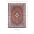 Emanuel Traditional Machine Woven Flatweave Red and Ivory Area Rug with Non Skid Backing-282581407