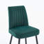Chaises de bar en velours de style contemporain pour 2 personnes avec pieds en fer réglables pour un usage domestique-1944141193