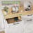Liora Push-Pull Trash Cabinet With 20 Gallons Wooden Free Standing  (Trash Can Not Included)-111530792