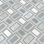 City Layer Geometric 11 in. x 12 in. Glass, Stone and Metal Blend Mosaic Wall Tile