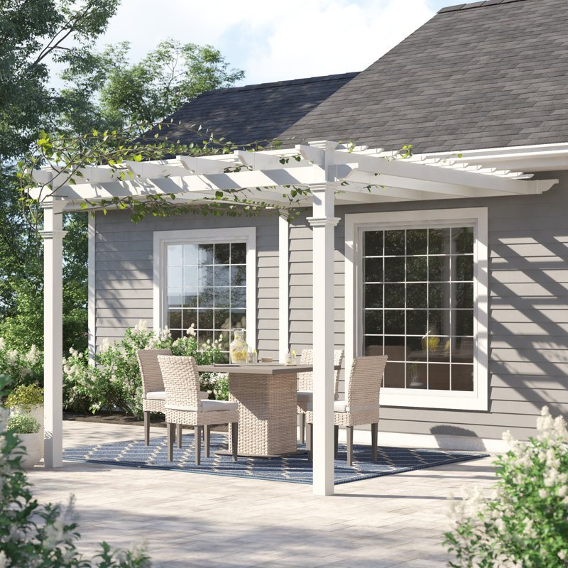 Cordaville L 12 pi. Pergola en vinyle