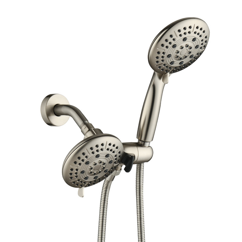 Pomme de douche à main Combo Rain, Nickel brossé