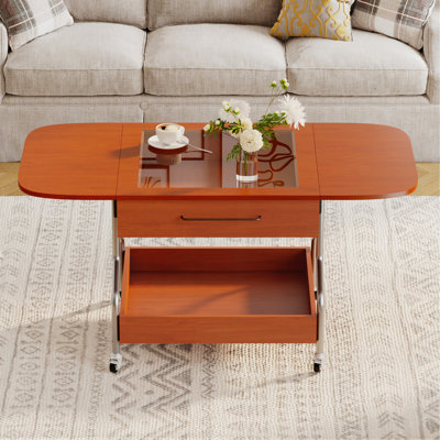 Table basse moderne avec roulettes Modern