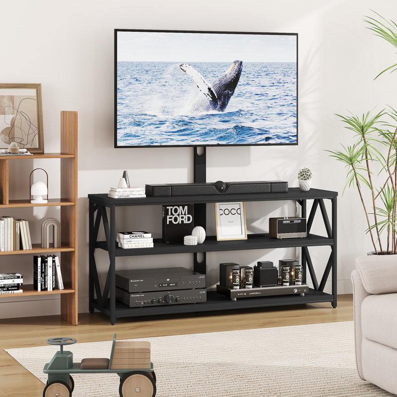 Silem 47.8 W Storage Credenza, Black