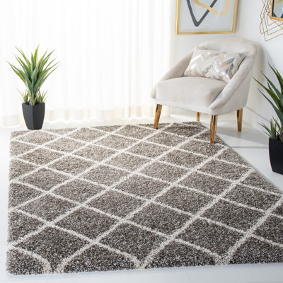 Hudson Shag Performance Geometric Rug