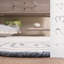Tapis géométrique en laine / coton touffeté à la main Novelty Gregorey-1517948206