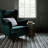 Francisco Black Handwoven Cotton Rug-84973641
