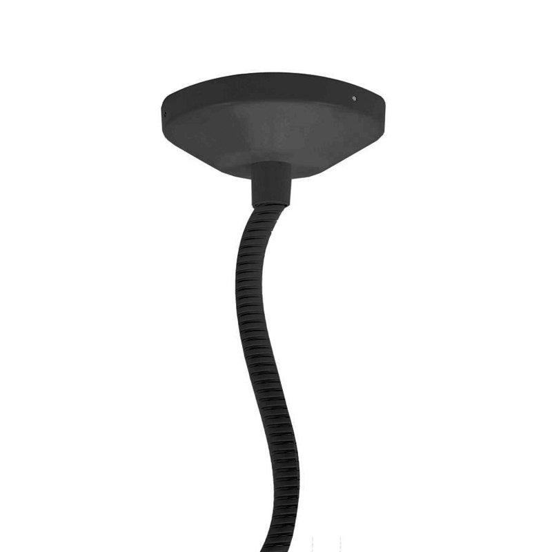 Track Light Flexible Power Feed, Black, 48" H x 4.9" W x 4.9" D