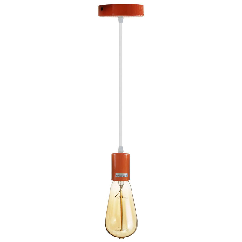 Kingsville 1 - Light Single Pendant, Orange