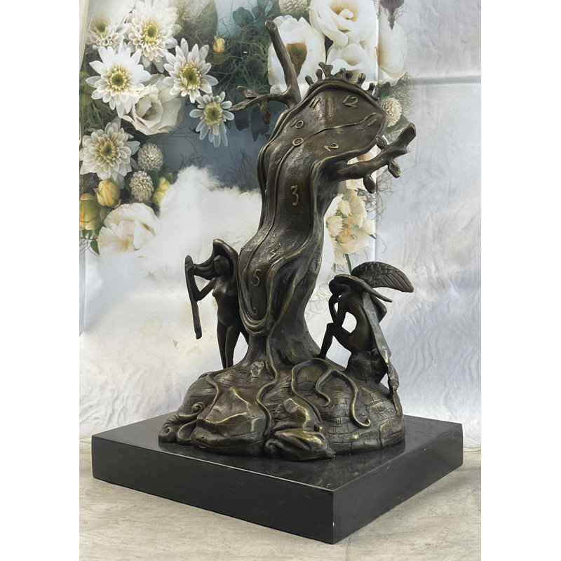 Statue Salvador Dali noblesse du temps