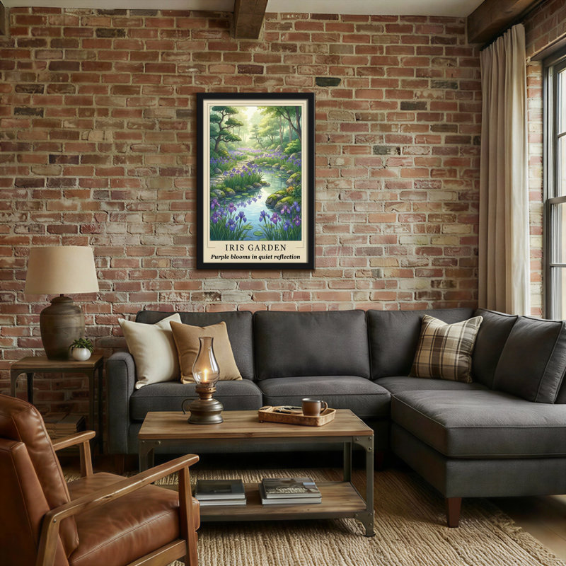 Paysage et nature Iris Garden, H 36 po x l 24 po