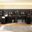 Ensemble de bureau de direction modulaire en 2 pièces avec tiroirs et étagères de rangement, poste de travail flexible en forme de L pour bureau à domicile-1703486264
