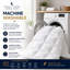 Duck Down Quilted Duvet - Microfibre Cover-1028314315-1028314317