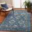 Tapis d'intérieur / extérieur bleu marine Kaed-1220131804