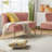 Euclid 47" Velvet 2-Seat Armless Loveseat-905681832