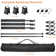 Adjustable Backdrop Support System Stand Photography Lighting Kit