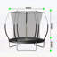 Trampoline Springfree No Gap 6FT avec cordes élastiques-132904411