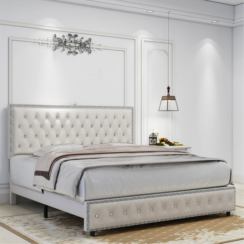 Cadre de lit grand avec projecteur Galaxy